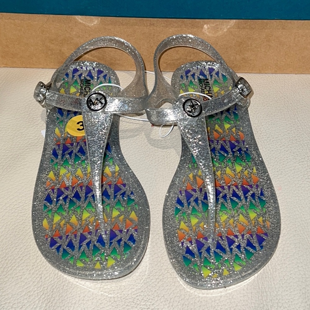 New Michael Kors girls sandals Sz 3